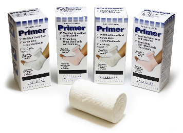 Load image into Gallery viewer, Derma Sciences Primer Modified Unna Boot Compression Bandage - 3&quot; or 4&quot;
