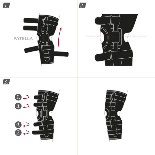 Load image into Gallery viewer, Actimove Knee Brace with Composite Polycentric Hinges
