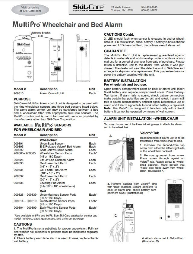 Load image into Gallery viewer, SkiL-Care Leveling Pad and Sensor
