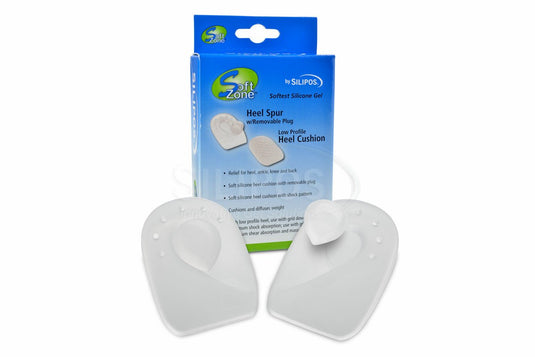 Silipos SoftZone Heel Spur with Removable Plug