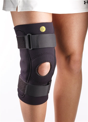 Load image into Gallery viewer, Corflex 13&quot; Knee Sleeve w/Hinge 3/16&quot; Op Pop - Cooltex
