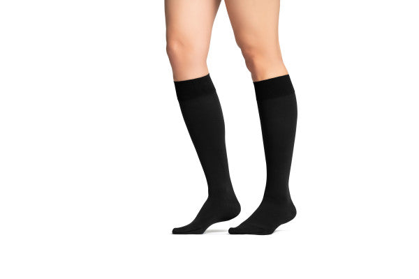 Load image into Gallery viewer, JOBST Maternity Opaque Knee High Compression Stockings, 15-20 mmHg, Closed Toe
