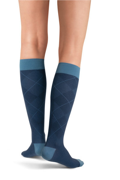 Load image into Gallery viewer, JOBST Style Soft Fit Compression Socks 15-20 mmHg, Knee High, Closed Toe, Petite
