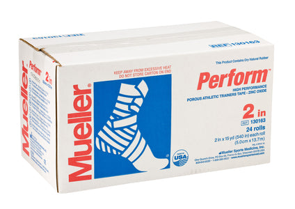 Load image into Gallery viewer, Mueller Perform High Performance Porous Athletic Trainers Tape 1.5&quot; or 2&quot;
