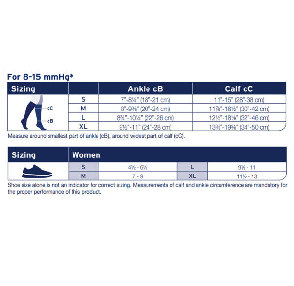 Load image into Gallery viewer, JOBST ACTIVA SoSoft 8-15 mmHg Knee High, Closed Toe, Brocade
