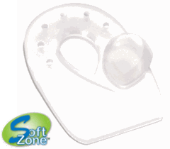 Silipos SoftZone Heel Spur with Removable Plug