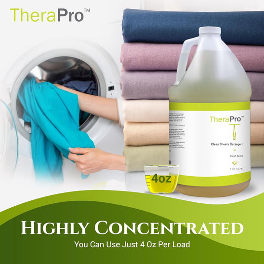 TheraPro Clean Sheets Laundry Detergent 1 Gallon