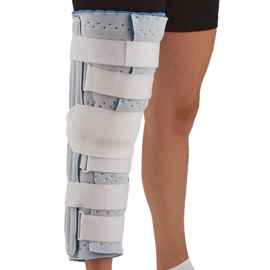 DeRoyal Cutaway Knee Immobilizer w/Patella Strap