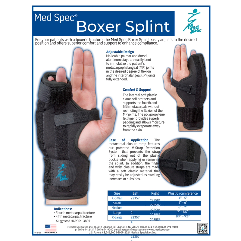 Load image into Gallery viewer, Med Spec Boxer Splint
