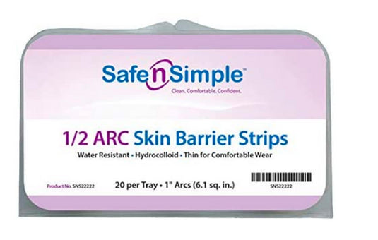 Safe n' Simple Skin Barrier Arcs, Crescents or Sheets