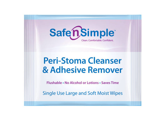 Safe n' Simple Peri-Stoma Adhesive Remover Wipe