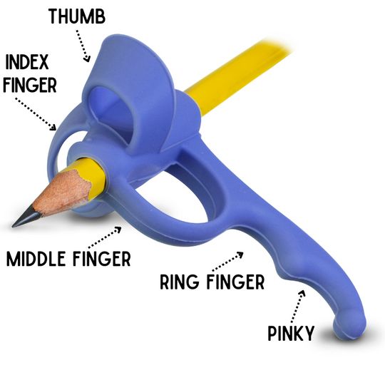 Load image into Gallery viewer, The Pencil Grip 5 Finger Pencil Grip
