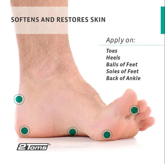 2Toms® Footshield® Foot Odor and Perspiration Barrier