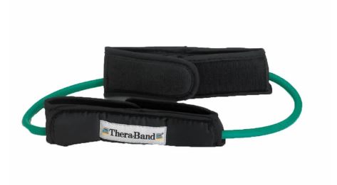 Load image into Gallery viewer, TheraBand Professional Latex Resistance Tubing, 12 Inch Loop With Padded Cuffs
