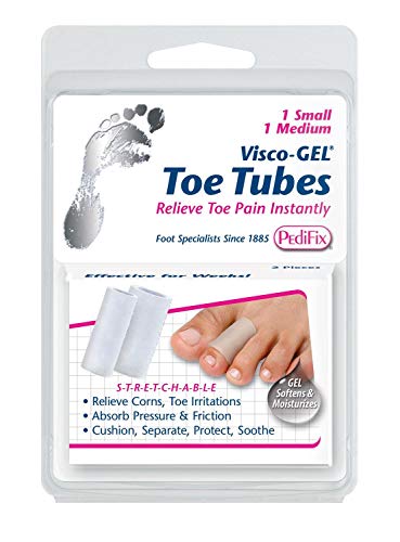 Load image into Gallery viewer, Visco-GEL Toe Tubes 2/Pack, 1 Small &amp; 1 Medium
