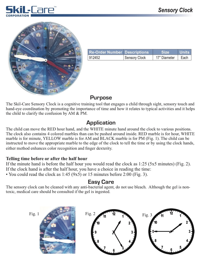 Load image into Gallery viewer, SkiL-Care Sensory Clock
