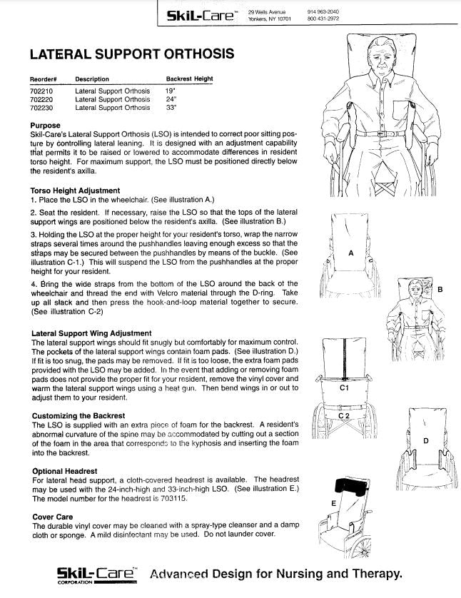 Load image into Gallery viewer, SkiL-Care Lateral Support Orthosis
