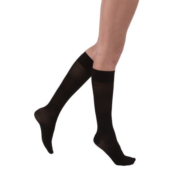 Load image into Gallery viewer, JOBST Women&#39;s Ultrasheer Petite Knee High Classic 20-30 mmHg Closed Toe
