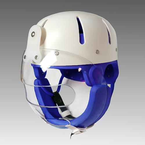 Load image into Gallery viewer, Danmar Hard Shell Helmet With Face Guard
