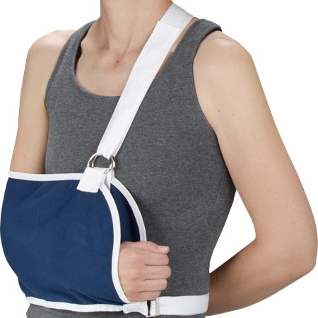 DeRoyal Canvas Shoulder Immobilizer w/Waist Strap