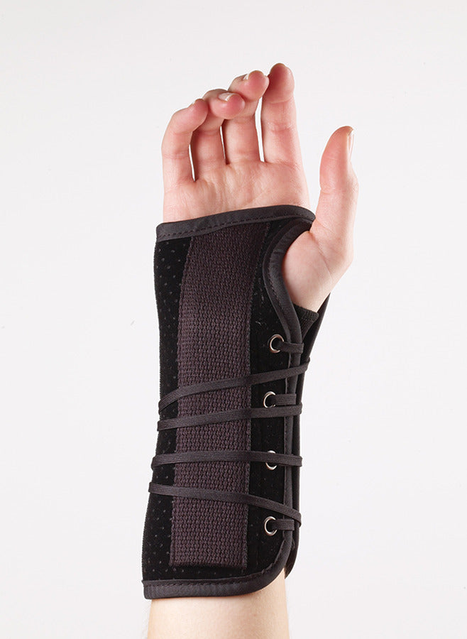 Load image into Gallery viewer, Corflex 8&quot; Suede Wrist Lacer Splint
