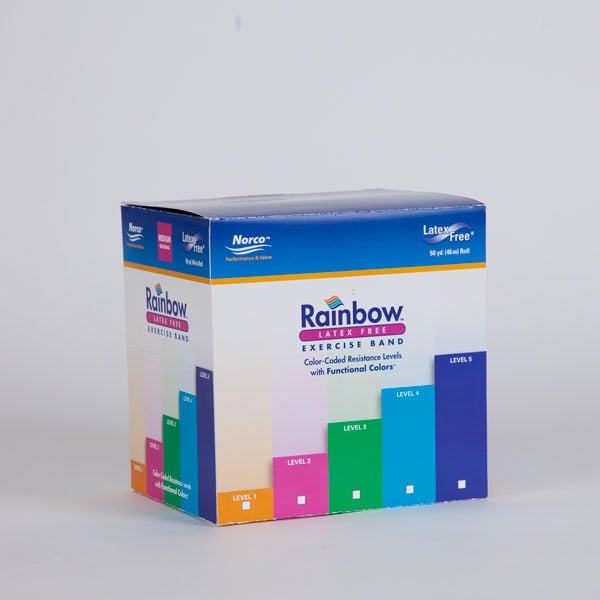 Load image into Gallery viewer, North Coast Medical Rainbow™ Latex-Free Exercise Band
