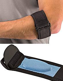 Load image into Gallery viewer, Mueller Tennis Elbow Adjustable Support Strap with Gel Pad
