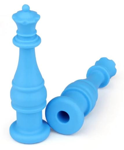 Load image into Gallery viewer, Chess King Pencil Topper (Chewable)
