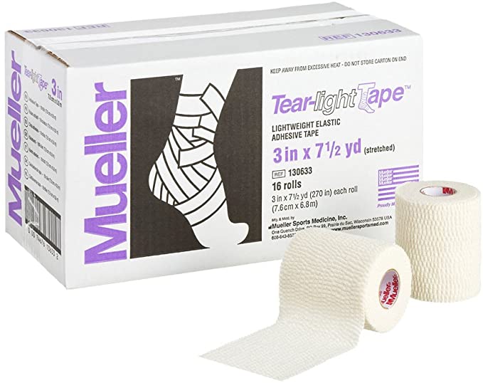 Load image into Gallery viewer, Mueller Tear-Light Tape, Lightweight Elastic Adhesive Tape
