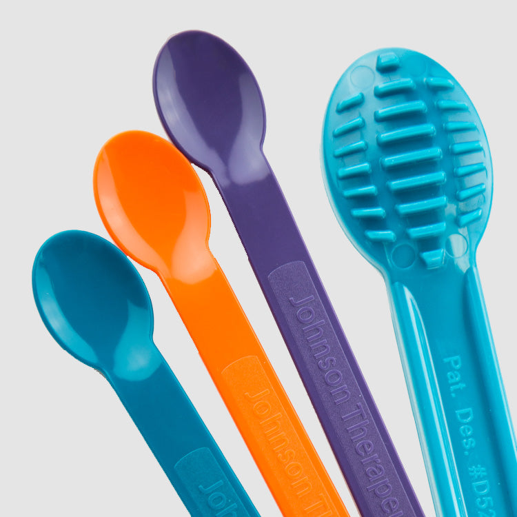 Load image into Gallery viewer, Johnson Therapeutic Textured Spoons for Feeding Therapy
