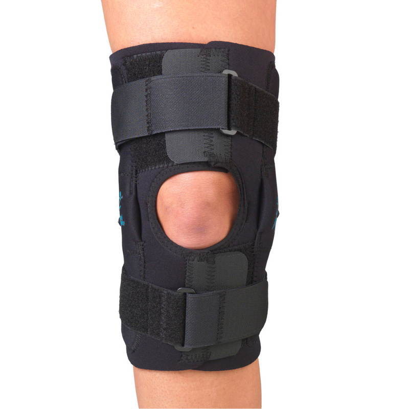 Load image into Gallery viewer, MedSpec Gripper Hinged Neoprene Knee Brace - 12in with 3/16in thick Neoprene
