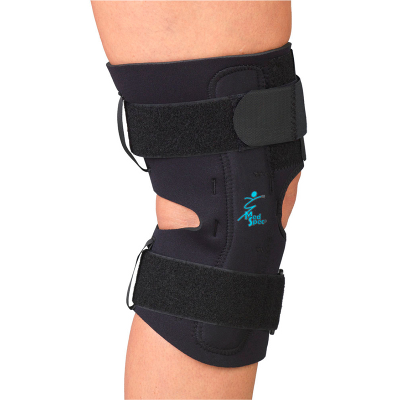 Load image into Gallery viewer, MedSpec Gripper Hinged Neoprene Knee Brace - 12in with 3/16in thick Neoprene
