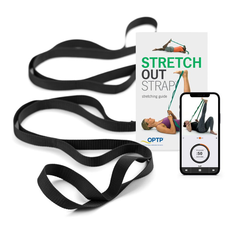 Load image into Gallery viewer, OPTP Stretch Out Strap XL with Exercise Booklet
