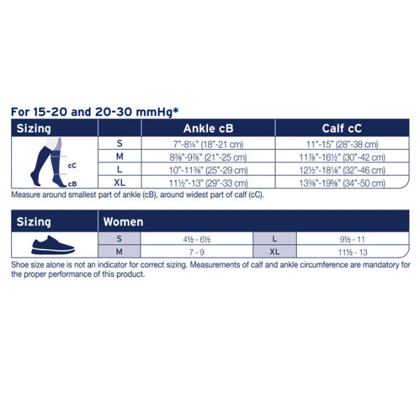 Load image into Gallery viewer, JOBST ACTIVA SoSoft 15-20 mmHg Knee High, Closed Toe, Brocade
