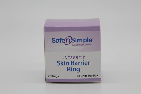 Safe n' Simple Integrity Skin Barrier Rings, 2"- 20 Rings/Box