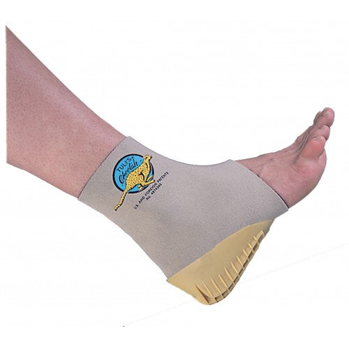 Tuli's Cheetah Heel Cup with Compression Sleeve