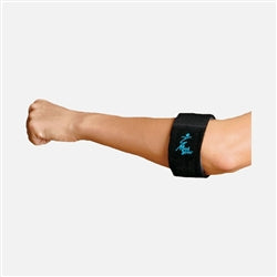 Med Spec EpiGel Tennis Elbow Support Strap, Black, Universal