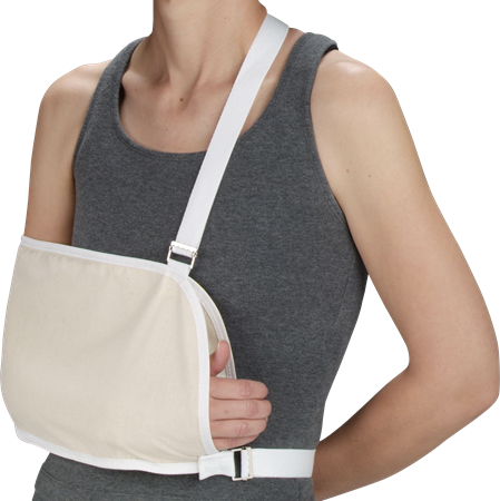 Load image into Gallery viewer, DeRoyal Muslin Shoulder Immobilizer w/Waist Strap
