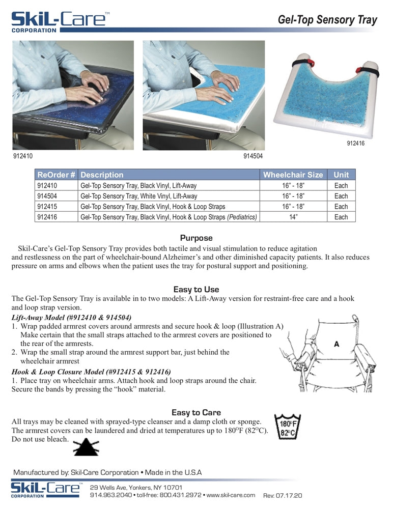 Load image into Gallery viewer, SkiL-Care Gel Top Sensory Tray
