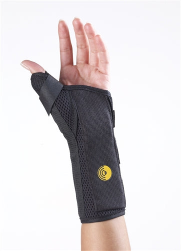 Load image into Gallery viewer, Corflex 8&quot; Ultra Fit Cool Wrist Splint w/Abducted Thumb
