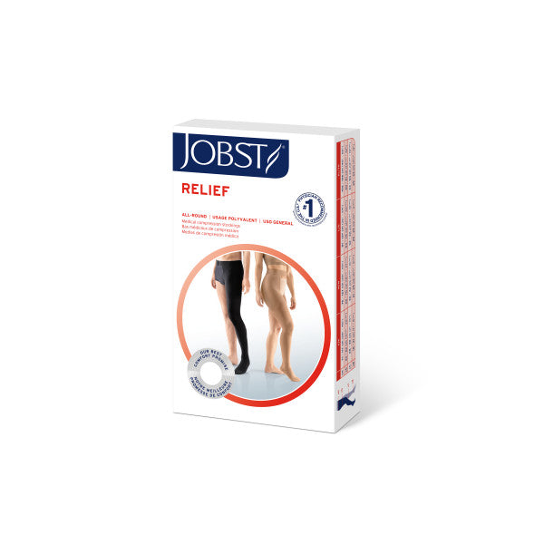 Load image into Gallery viewer, JOBST Relief Compression Chap, 30-40 mmHg Open Toe, Beige
