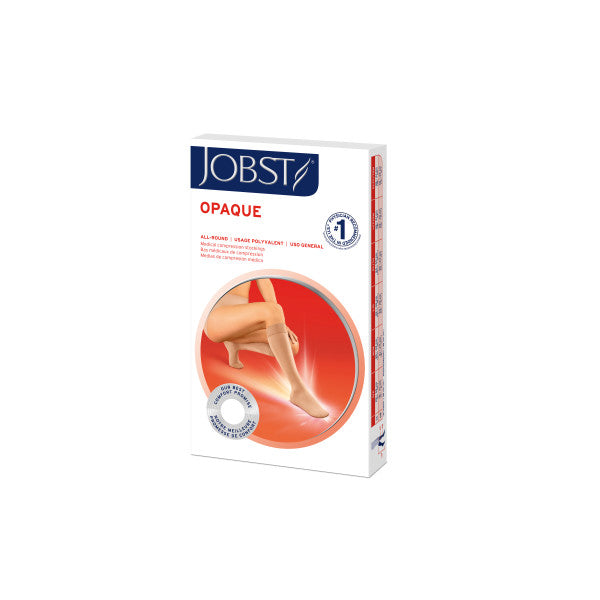 Load image into Gallery viewer, JOBST Women&#39;s Opaque Petite Knee High Knee High 30-40 mmHg Closed Toe
