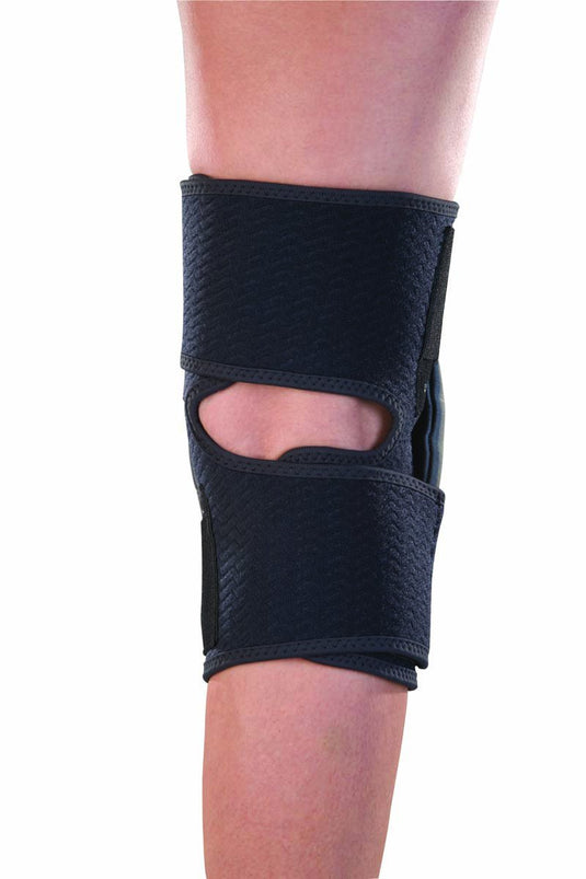 Mueller Adjustable Hinged Wraparound Knee Brace.