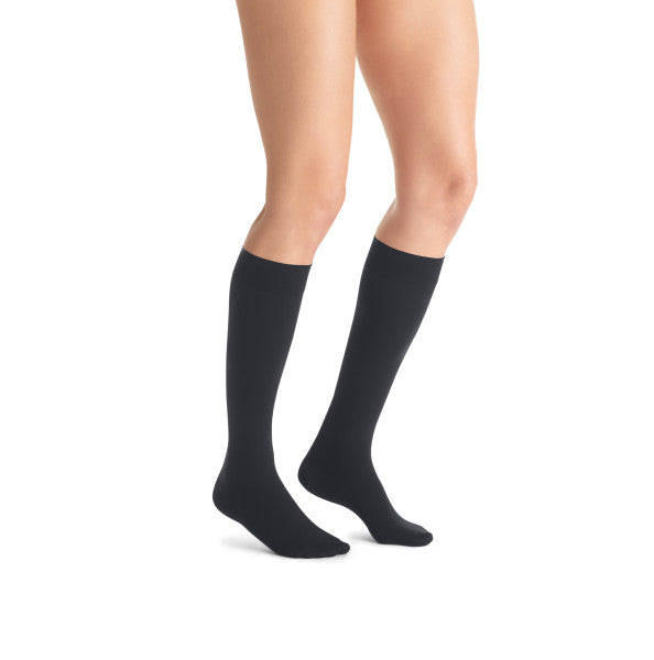 Load image into Gallery viewer, JOBST Women&#39;s Opaque Softfit Knee High 20-30 mmHg Closed Toe
