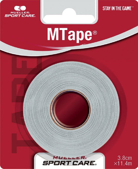 Mueller MTape, Clamshell, 1.5in x 10 yd