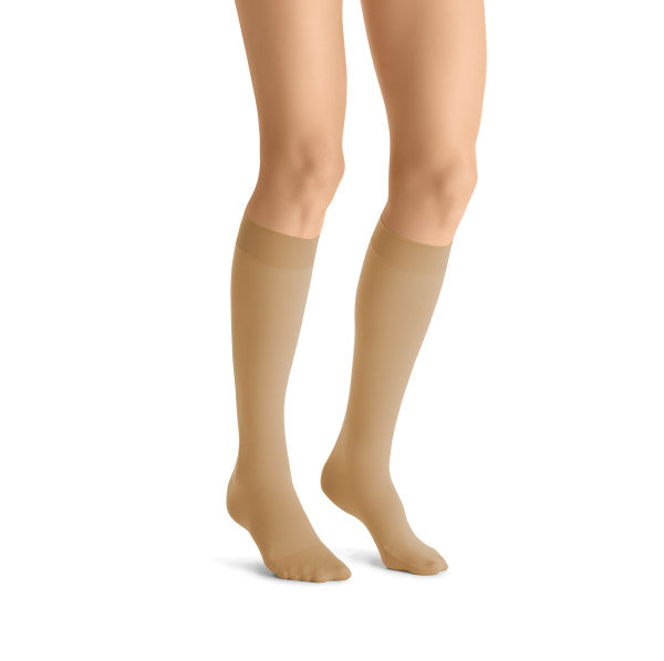 Load image into Gallery viewer, JOBST Women&#39;s Opaque Softfit Knee High 15-20 mmHg Closed Toe
