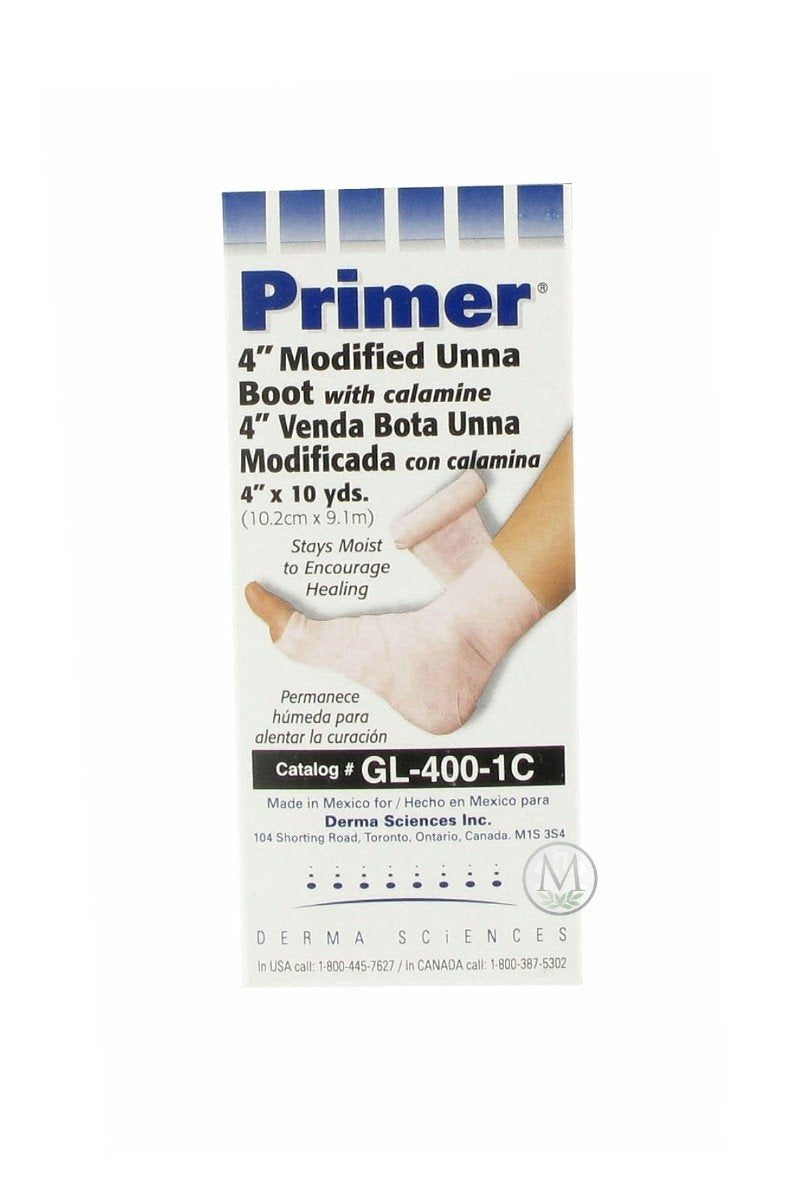 Load image into Gallery viewer, Derma Sciences Primer Modified Unna Boot Compression Bandage - 3&quot; or 4&quot;
