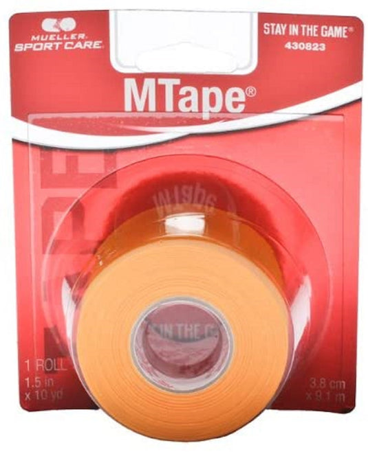 Mueller MTape, Clamshell, 1.5in x 10 yd