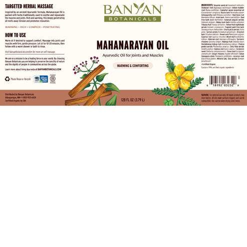 Banyan Botanicals Mahanarayan Oil