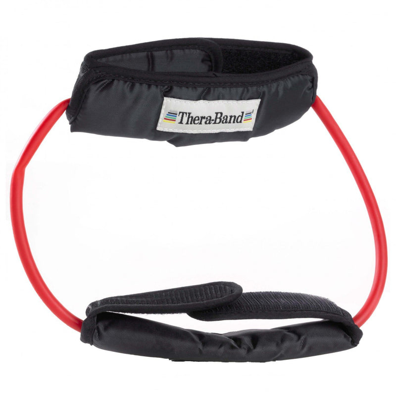 Load image into Gallery viewer, TheraBand Professional Latex Resistance Tubing, 12 Inch Loop With Padded Cuffs
